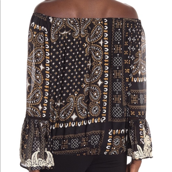 Muche Et Muchette Briana Long Sleeve Print Blouse - Picture 2 of 3